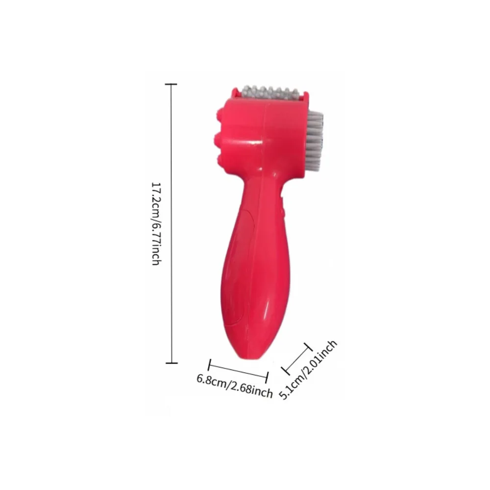 Roller Comb Electric Head Massager Vibration Impact Multi Function Massage Hammer USB Charging Two Speed Scalp Massage Comb