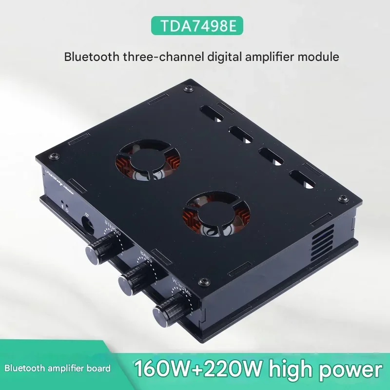

TDA7498ETR Супер Bluetooth цифровой усилитель мощности плата 160 Вт * 2 двухканальный сценический динамик специальный DIY