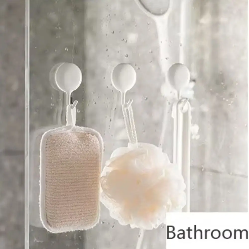 

4 PCS Multifunctional Simple Style Towel Hook Hat Racks Wall Organizer Door Hanger Non Nail Home Decor Wall Hanger Household