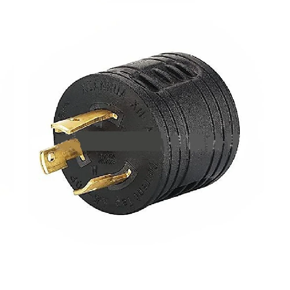 30 Amp AC Generator Adapter L5-30P Male to TT-30R Female for RV Applications Compatible with EU Series Inverters