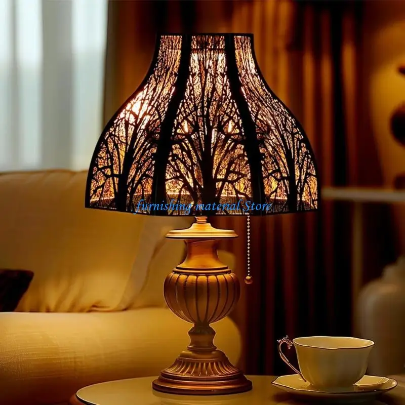 

Y5GD Premium Iron Light Shade Having 8 Section Structure And Patterns For Indoor Decoration And Commercial Spaces