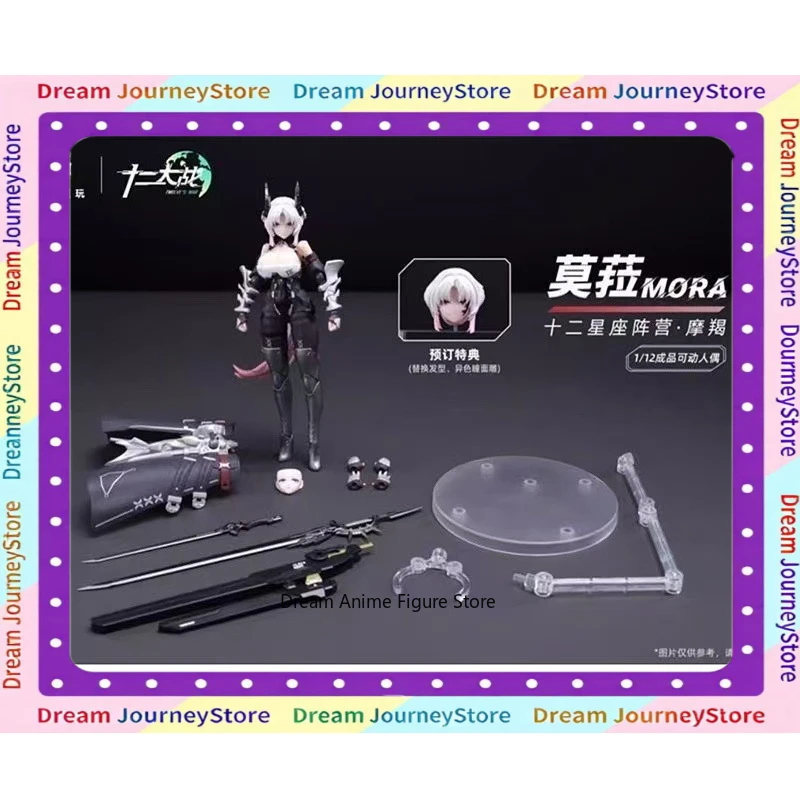 

В наличии: Zangwange Twelve Wars, Constellation Camp, подвижная фигурка девушки 1/12, Мора, Козерог, декоративный подарок.