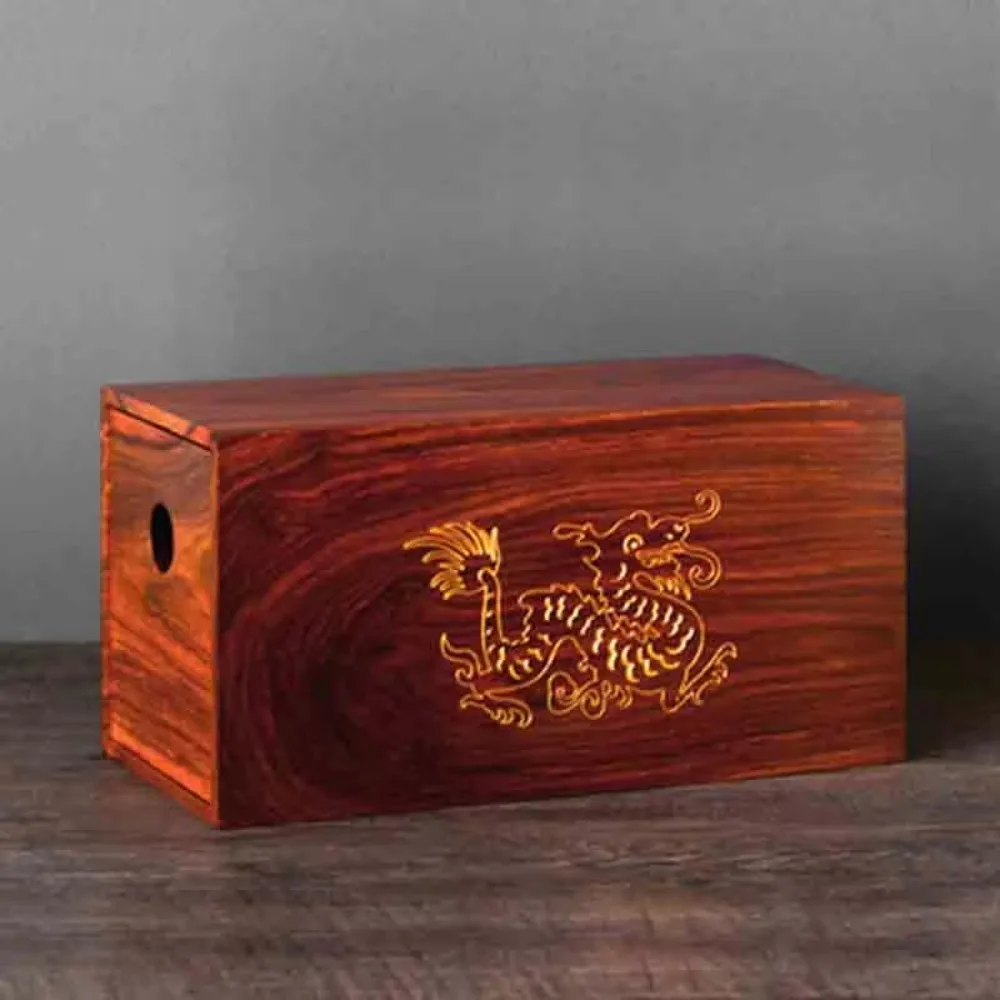 Super Schubladenbox – Professionell (ROSEWOOD EDITION) Bühnenzaubertricks Klassisches Magia-Spielzeug Illusionen Objekt erscheinen in Box Magie