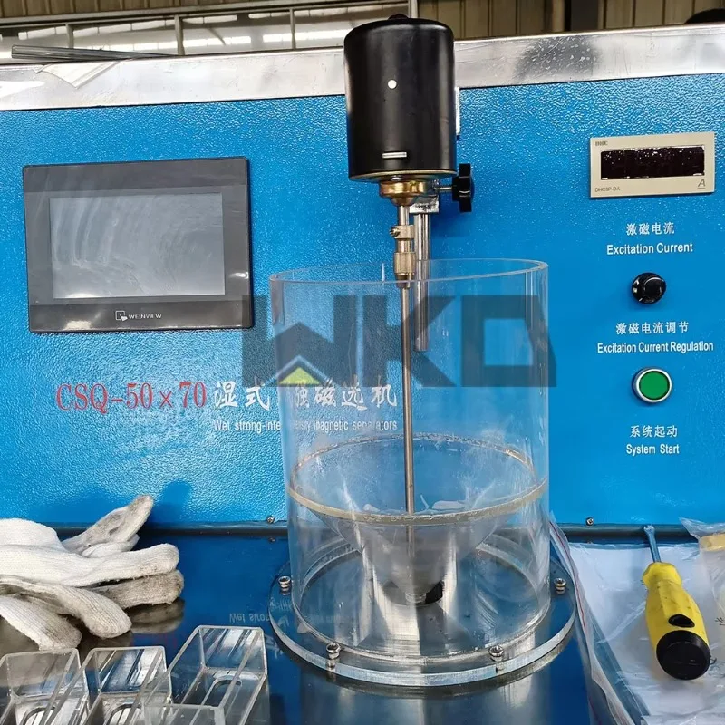 0-23000 Gauss regolabile CSQ50*70 Laboratorio WHIMS Separatore magnetico ad alta intensità bagnato