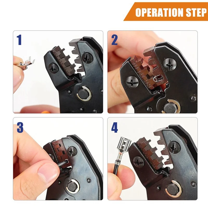GOOD-SN-48B 압착 펜치 노동 절약형 래칫 압착 펜치 고정밀 조 라인 수공구 사용하기 쉬운 재사용 가능