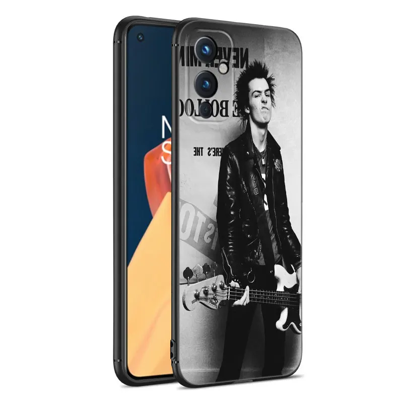 Punk Rock Black Silicone Phone Case For OnePlus 10R 11R 12R ACE 2 3 Pro 2V 3V Nord CE 2 3 4 Lite N10 N20 N30 SE 5G image 4