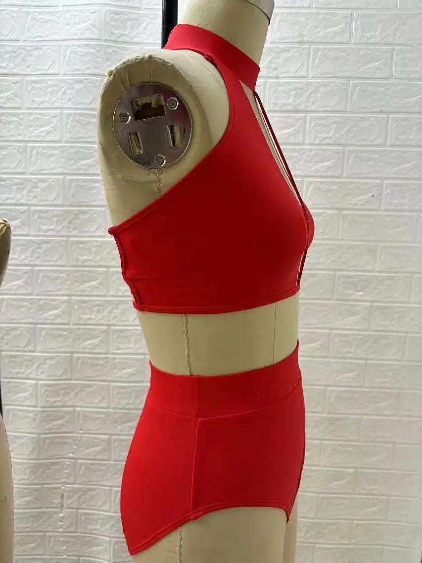 Costumes de danse latine Jazz professionnels personnalisés, vêtements de danse pour femmes de toutes couleurs, jupe de Performance à paillettes scintillantes