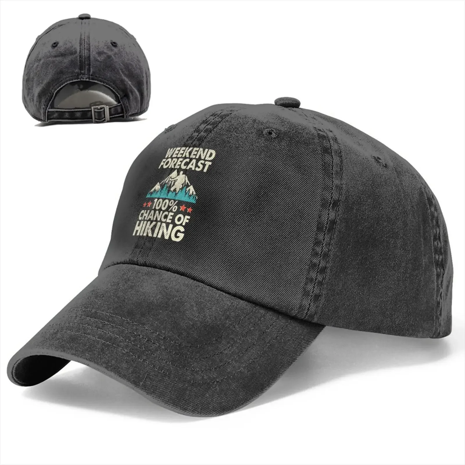 The King of Hiking Baseball Cap Golf Dad Hat Adjustable Original Classic Low Profile Cotton Hat Men Women Enjoy Every Moment