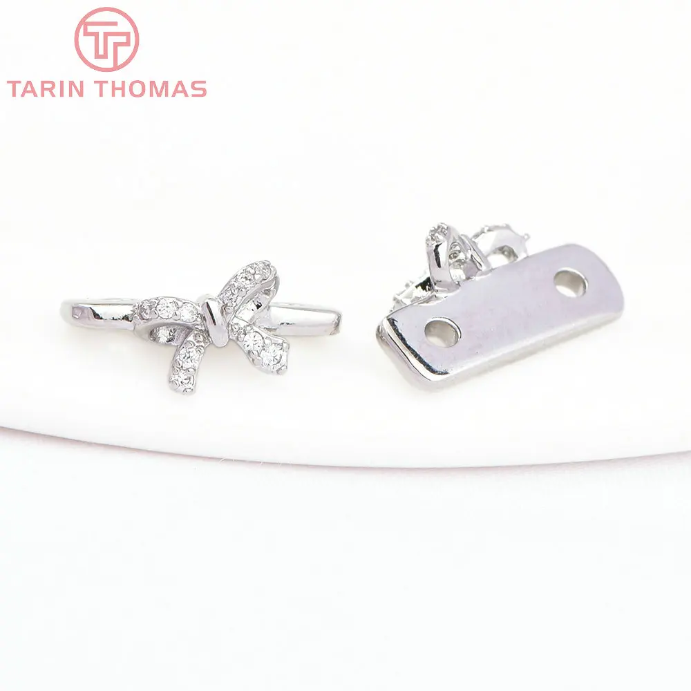 (5511) 24k cor dourada latão com zircônia vários estilos colar pulseira conector acessórios de joias diy de alta qualidade