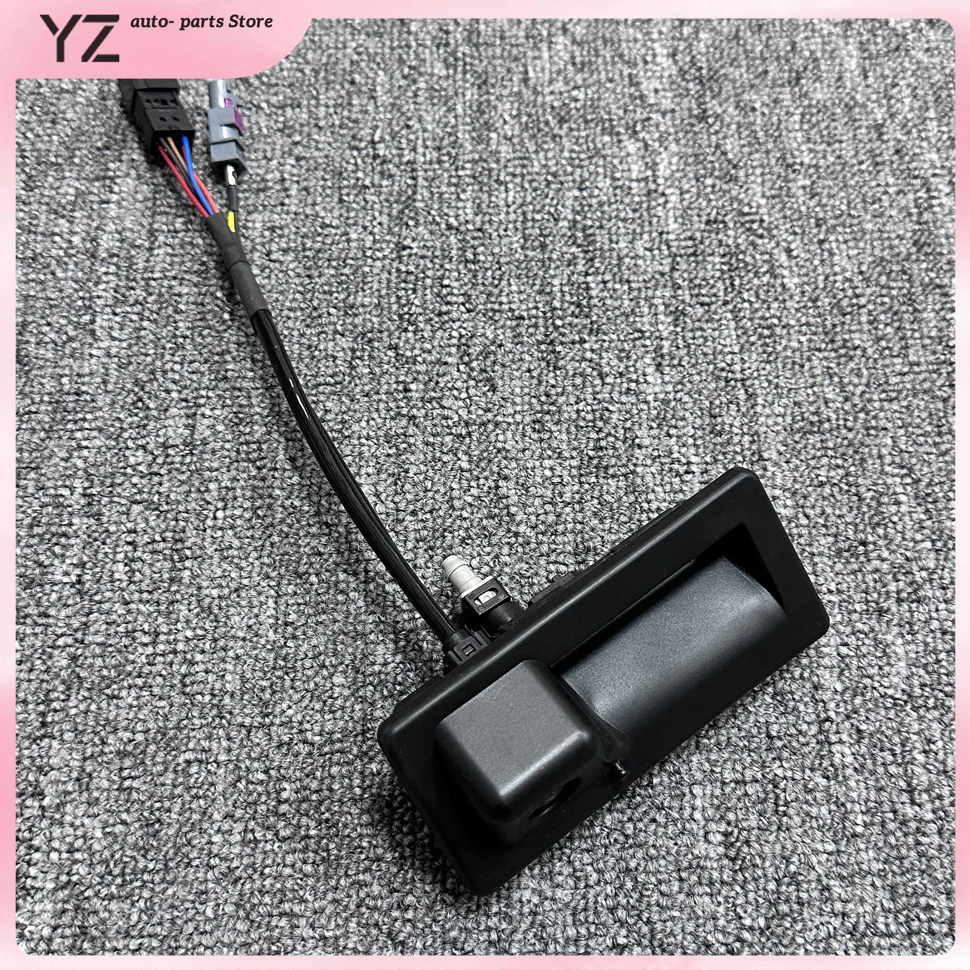 Original 5NA 827 566 D 5NA827566D Rear View Camera Trunk Handle Water Spray Guidance Line WASH For VW MQB Atlas Tiguan Mk2