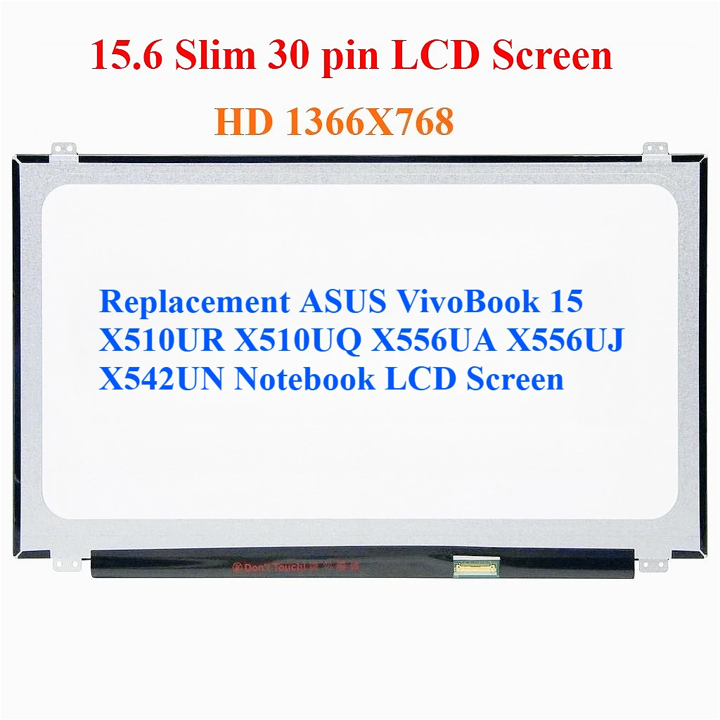 

Для ASUS VivoBook 15 X510UR X510UQ X556UA X556UJ X542UN ЖК-экран для нот