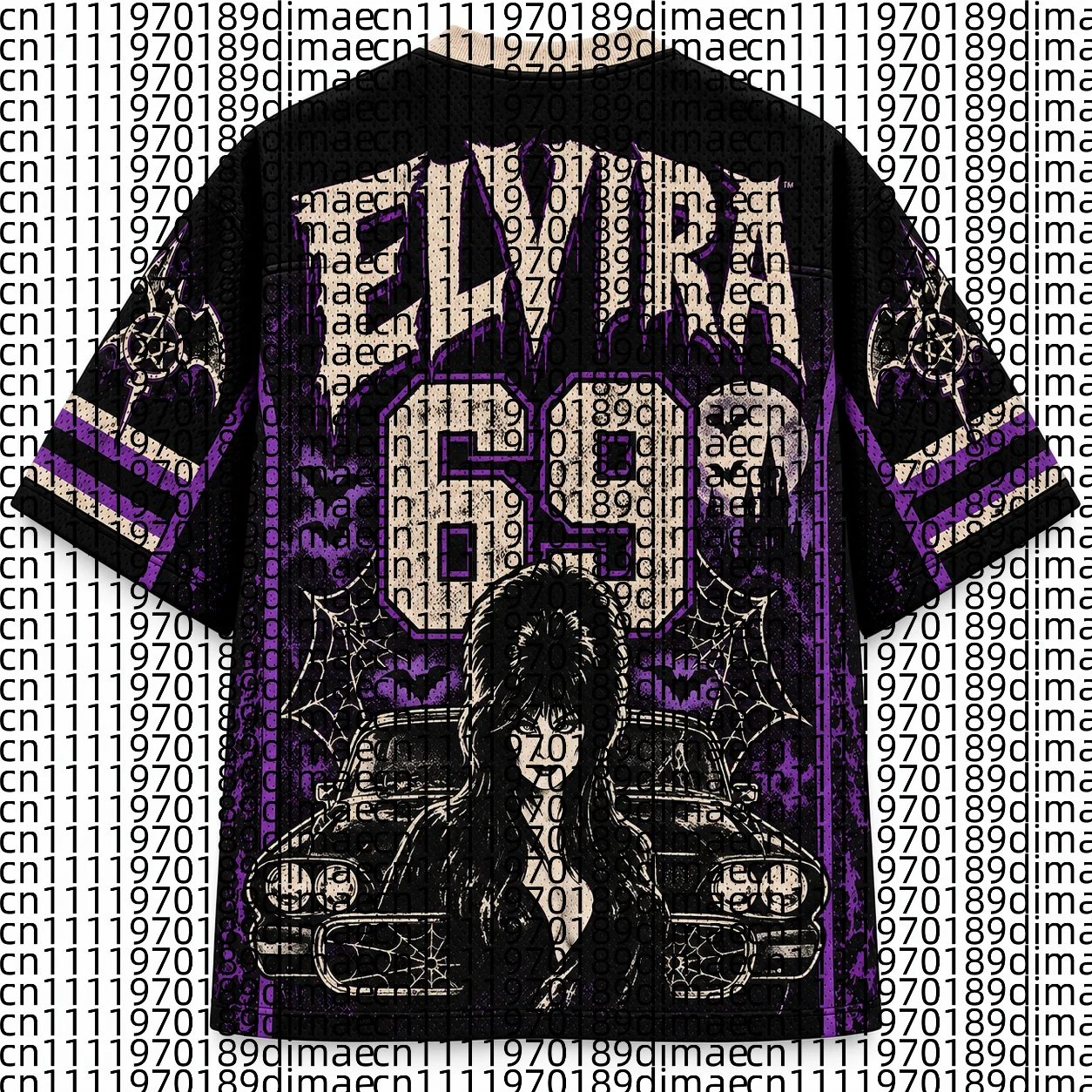 2026 Retro Elements Street Fashion Jersey Men Women Daily Dressing Cool T-shirt Autumn Winter Large Loose T-shirt Kids Shirt Top