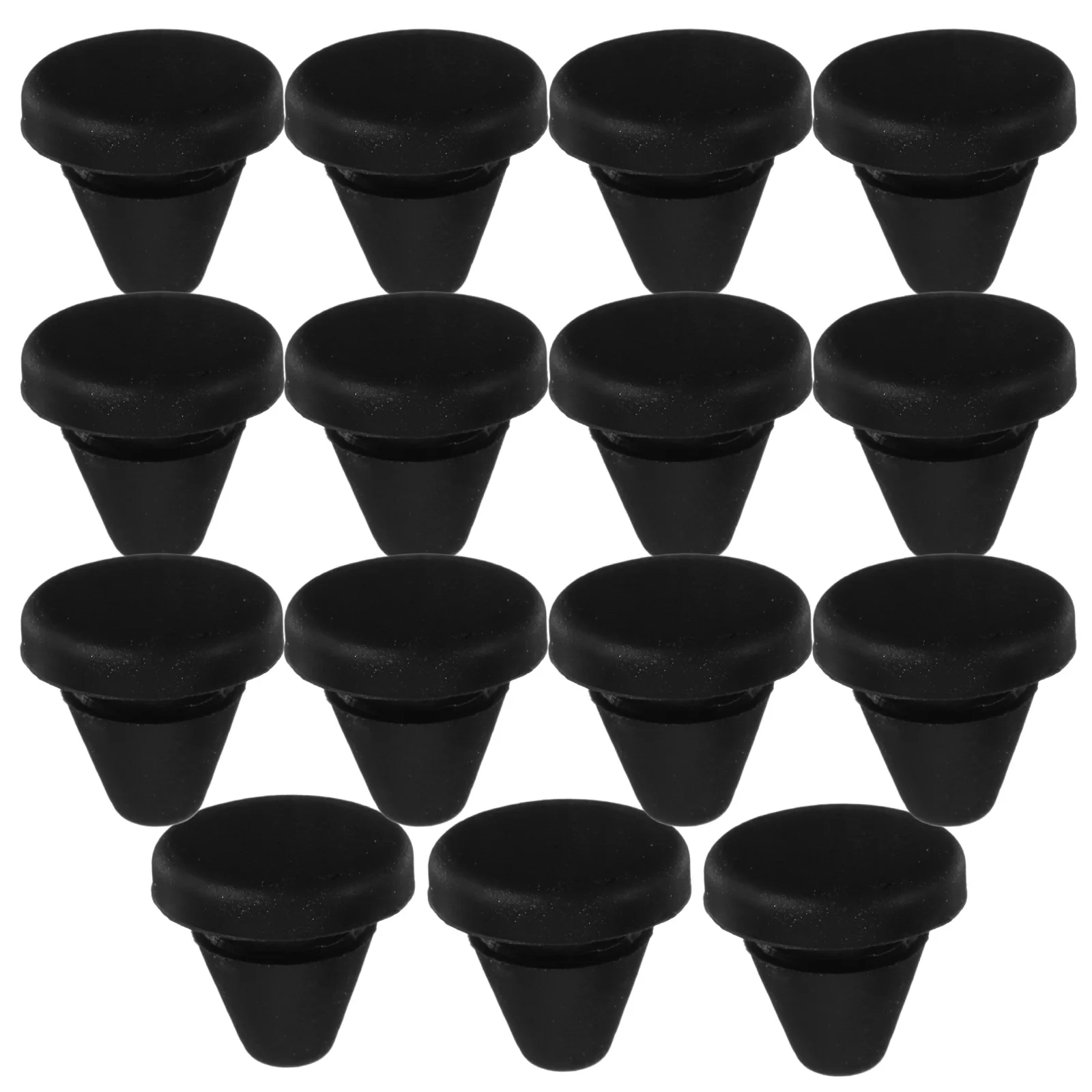 

15 Pcs Silicone Plug Feet Pad Non Slip Anti-collision Microwave Oven Cover Caps for Drill Holes Silica Gel Screws