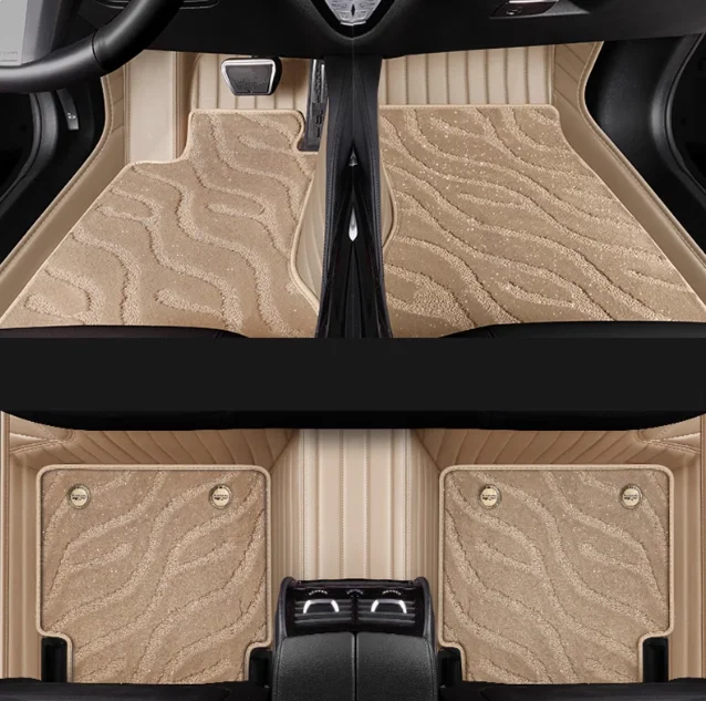 Best quality! Custom special car floor mats for Mercedes Benz EQE 43 53 AMG SUV 2025-2023 double layers carpets for EQE43 2024