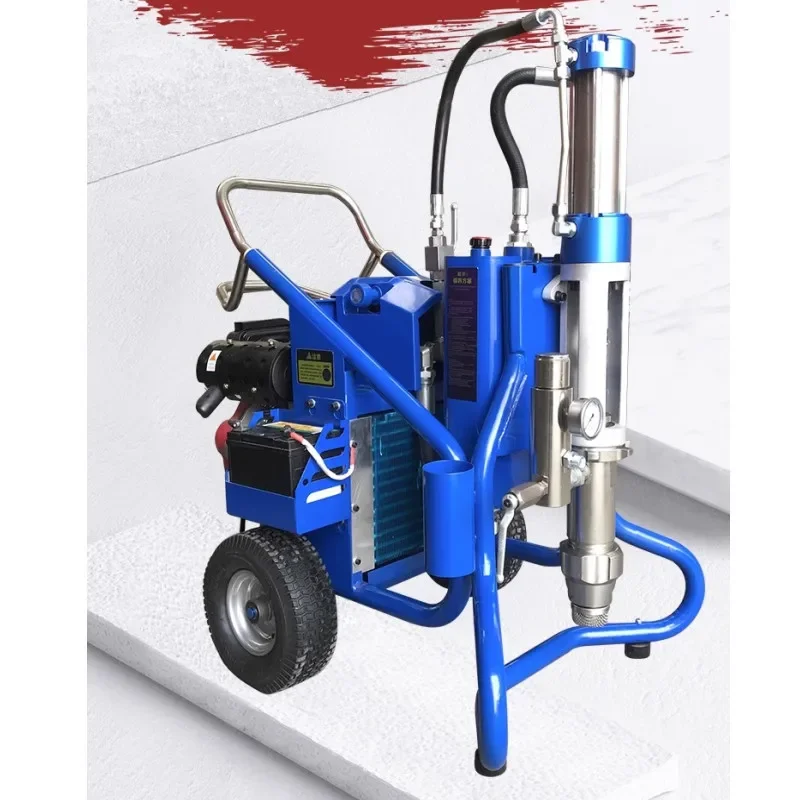 High Power Latex Paint Home Decoration Project Automatic Putty Powder Spraying Machine High Pressure Waterproof Paint