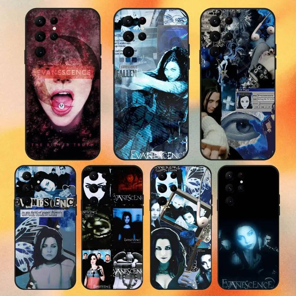 E-EvanescenceS-funda de teléfono The Bitter Truth para Samsung S 25,24,23,22,30,21,10,9,Ultra,Plus,Lite,FE,4,5G, funda blanda negra