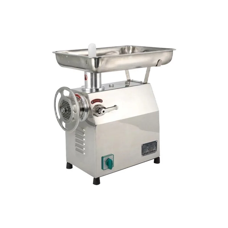 Professional High Power Industrial 304 Stainless Steel Automatic Meat Grinder Machine 1000W Motor Commercial Meat Ball Grinder