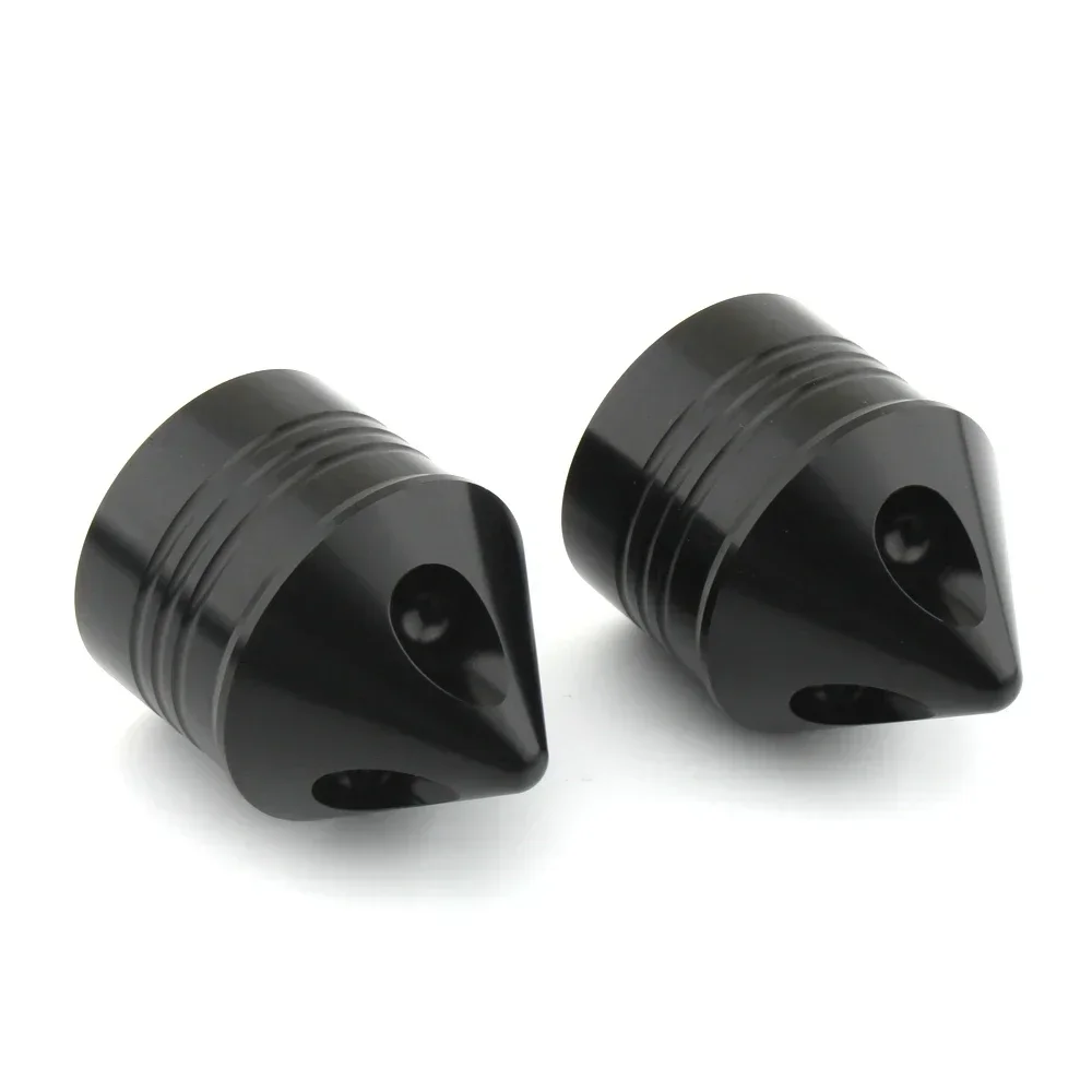 Motorcycle Front Axle Nut Covers Caps For Harley Sportster Iron 883 1200 Touring Street Glides Road Kings Glides VRSC Softail