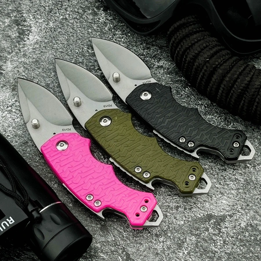 

Универсальный карманный нож KS 3800, лезвие 8Cr13Mov, нейлоновая и стекловолоконная ручка, оснащенная открывалкой для бутылок, портативный кемпинг