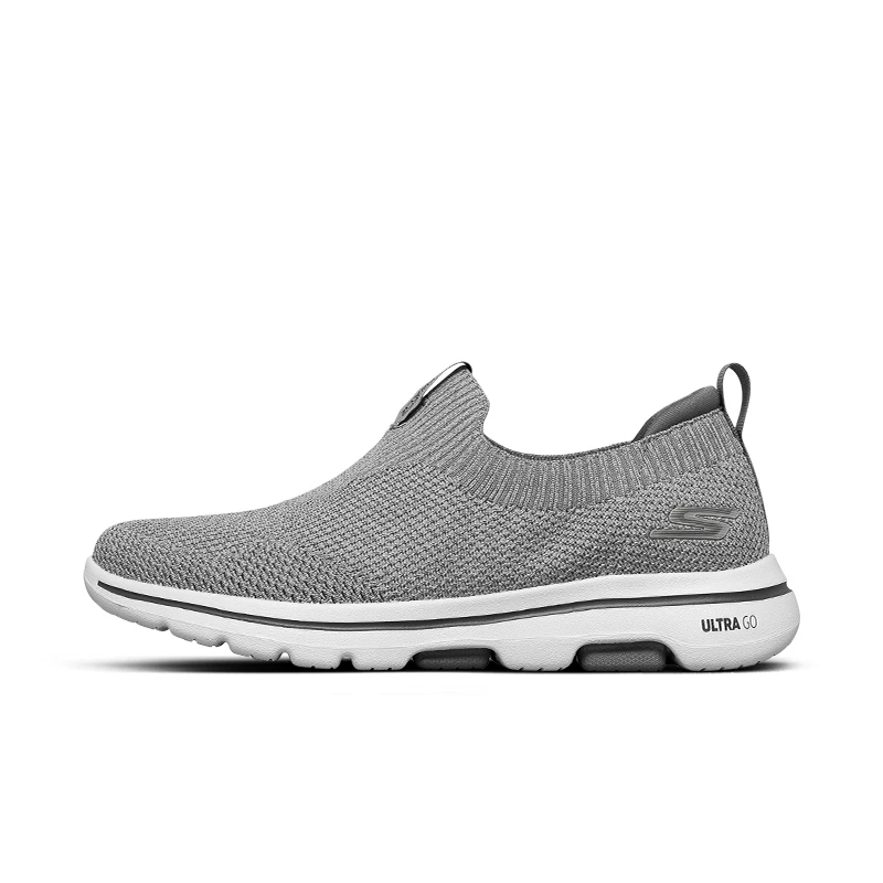 SKECHERS Men Casual Shoes Slip on Male Breathable Lightweight Shoes Men's Casual Sneakers Soft Anti-slip Flats Outdoor Loafers