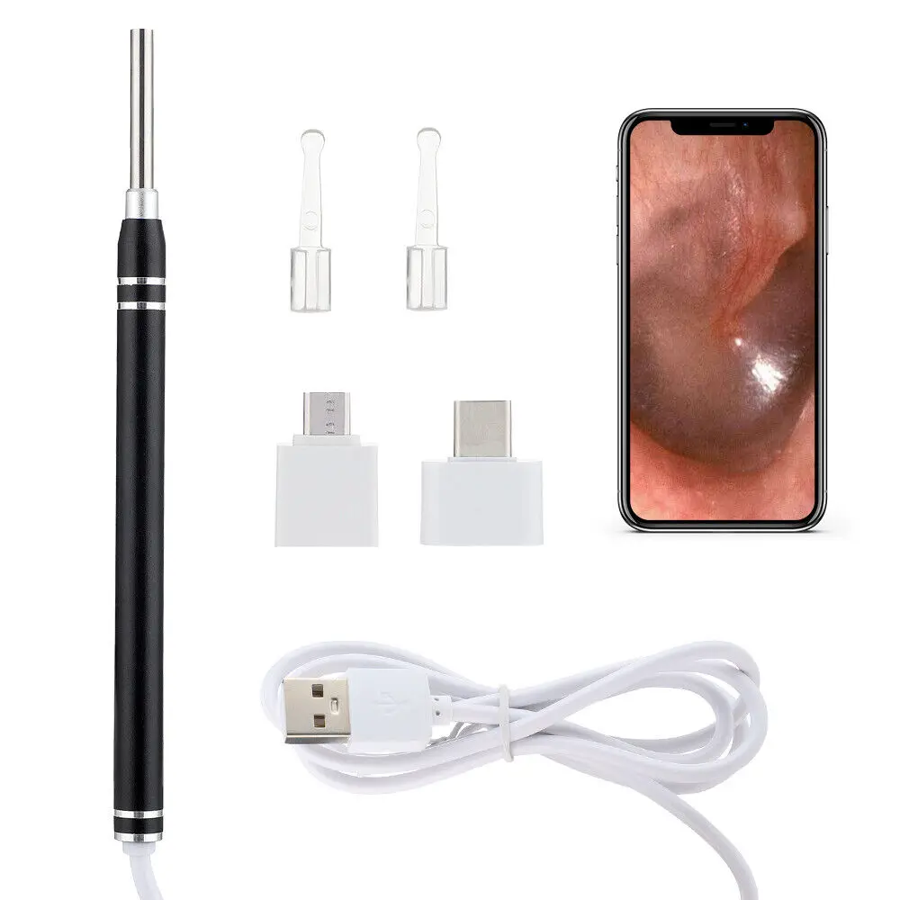 Self-service Ear Cleaning Endoscope Set Wireless Intelligent ear cleaner Earwax Remover HD Camera Ear Cleaner for the elderly