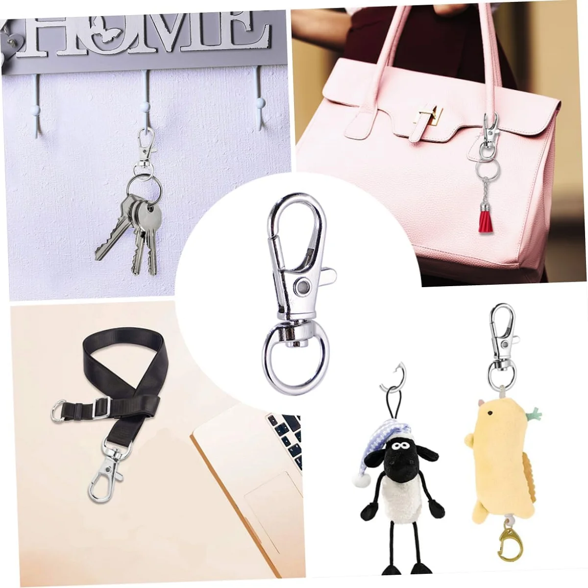 15/35pcs Keychain lobster claw - огляд і ціна Pet Supplies Store