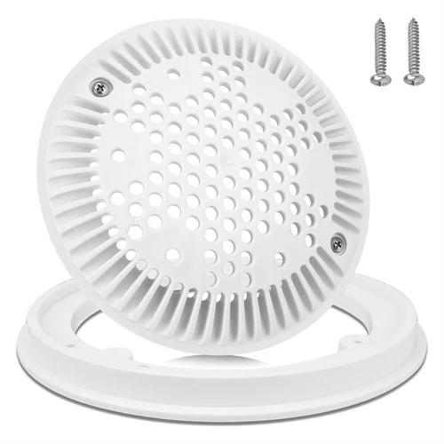Imagen 1 del producto Y67A-WG1030AVPAK2 Kit de marco y cubierta de drenaje de piscina a tierra, para piezas y accesorios de piscina Hayward, succión y salida de doble succión