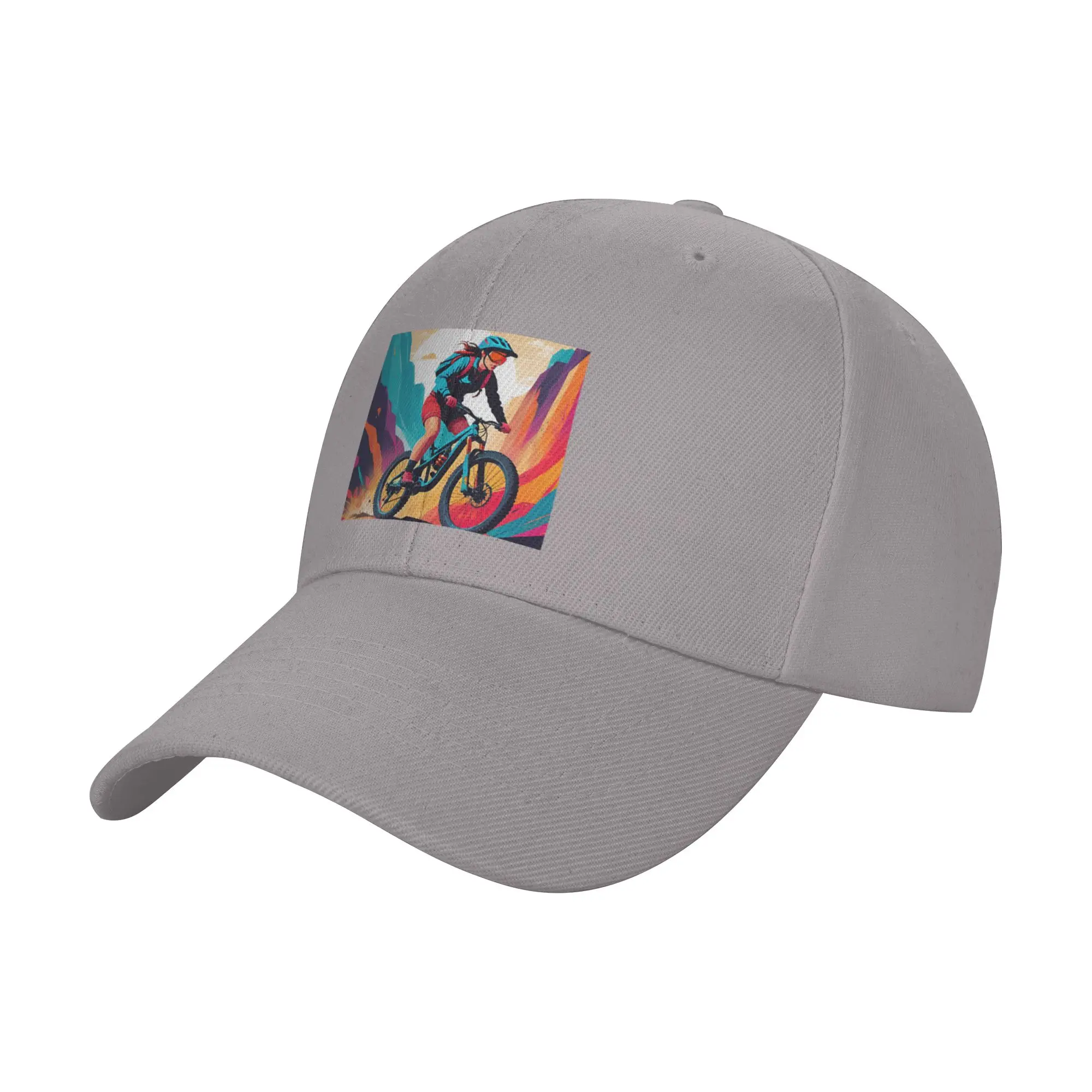 Hot Sale Trail Queens  Conquering MTB Challenges with Grace Baseball Cap  Cool Summer Woman Hat  Street Fashion Summer Woman Hat