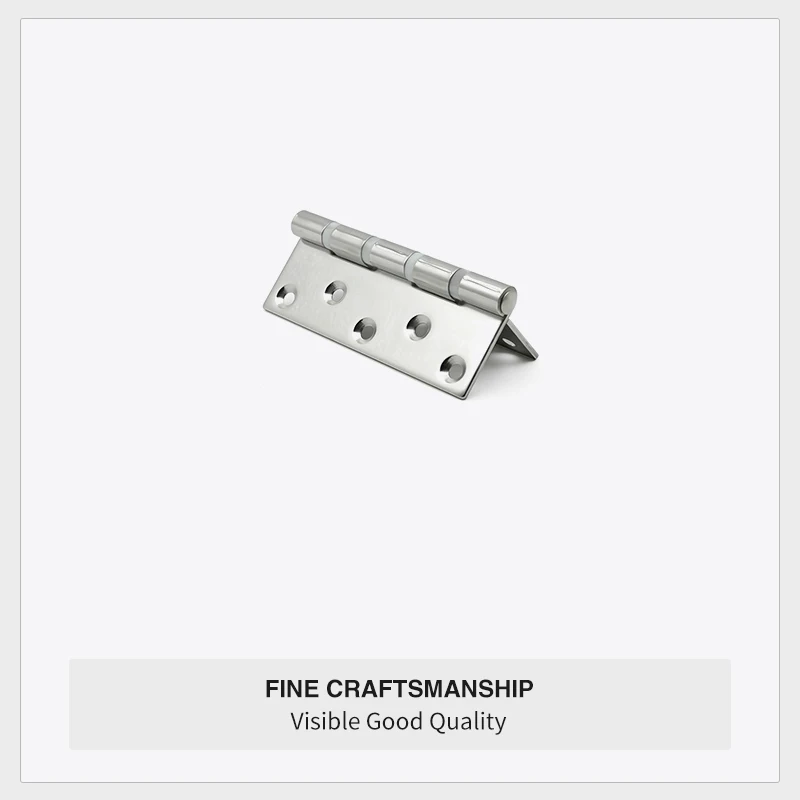 304 Stainless Steel ZL065 Hinge Widened Indoor Wooden Door Lotus Page Hardware Enlarged Heavy-Duty Leaf Hinge Complete