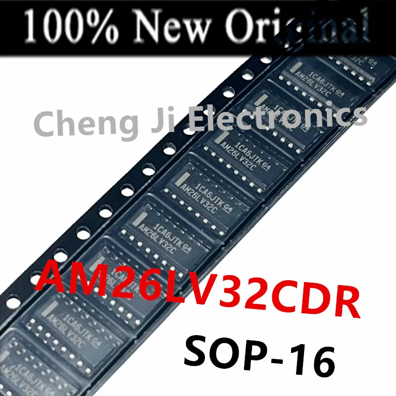 10PCS/Lot  AM26LV32IDR  AM26LV32I 、AM26LV32CDR  AM26LV32C 、AM26C32CNSR  26C32 、AM26C31CNSR  26C31  New Line Receiver Chip