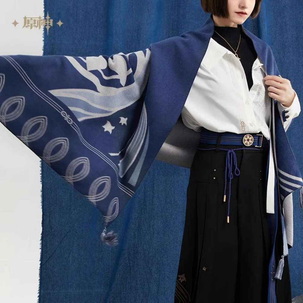 Juego Genshin Impact oficial Original Wanderer bufanda para mujeres hombres Otoño Invierno accesorios de Cosplay regalo