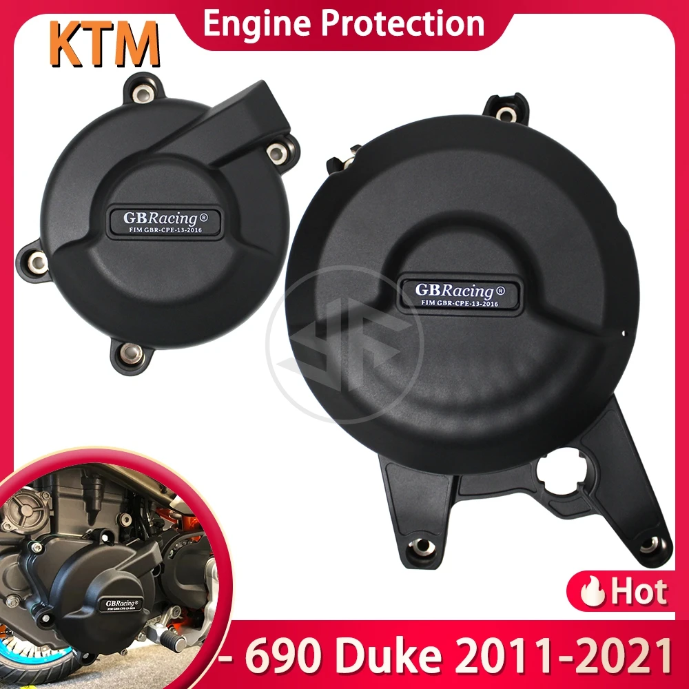 

Для KTM 690 Duke 2011 2012 2013 2014 2015 2016 2017 2018 2019 2020 2021 Аксессуары для мотоциклов GB Гоночный защитный чехол для двигателя