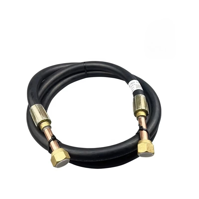 

R134A R404A R22 1/2" Refrigeration Parts Air Conditioning Black Connecting Flexible AC Rubber Hose