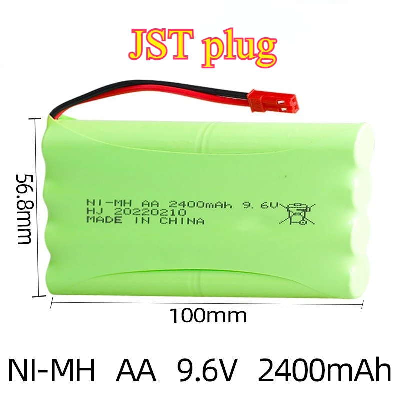 9.6v 2400mah NiMH Rechargeable Battery