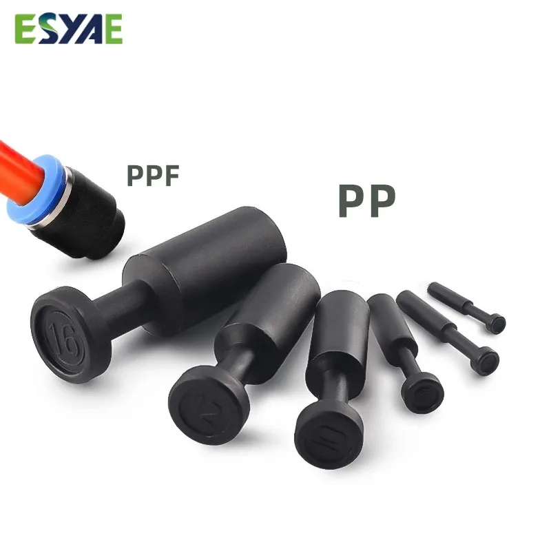 공압 피팅 파이프 커넥터 튜브 에어 퀵 피팅 워터 푸시 인 호스 플라스틱, 4mm 6mm ... - 4