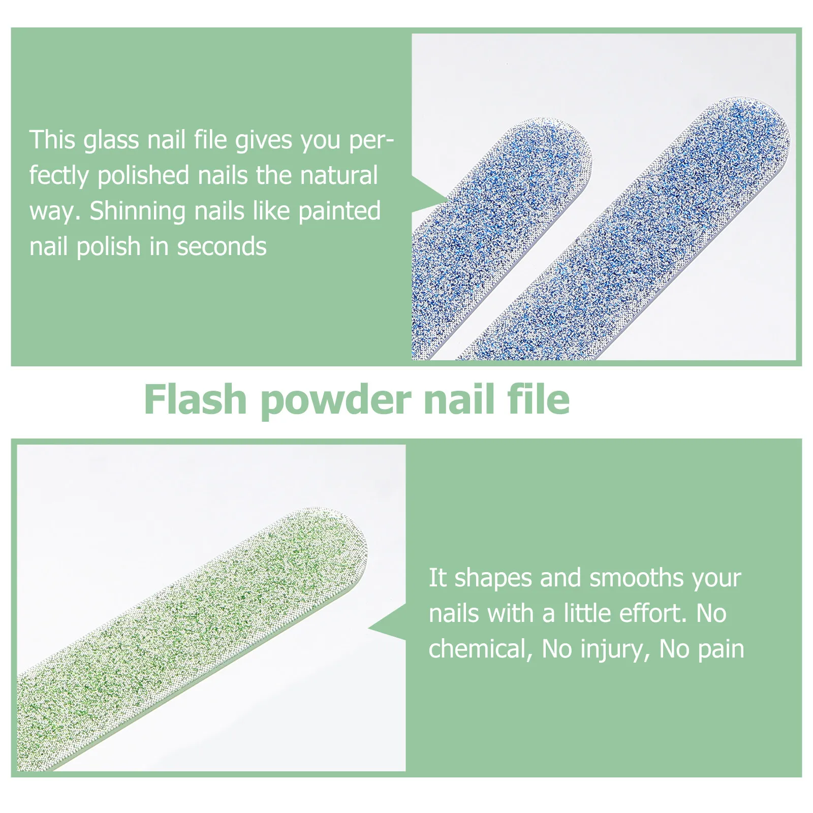 

Набор из 3-х стеклянных пилок для ногтей: полировка, придание блеска, гладкие края, без боли. Набор инструментов для маникюра для здоровых натуральных ногтей.