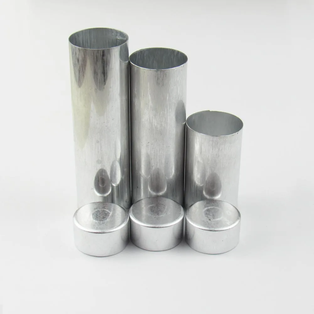 100pcs OD25mm Dental Cartridges Flexible Denture Resin Empty Aluminum Tube