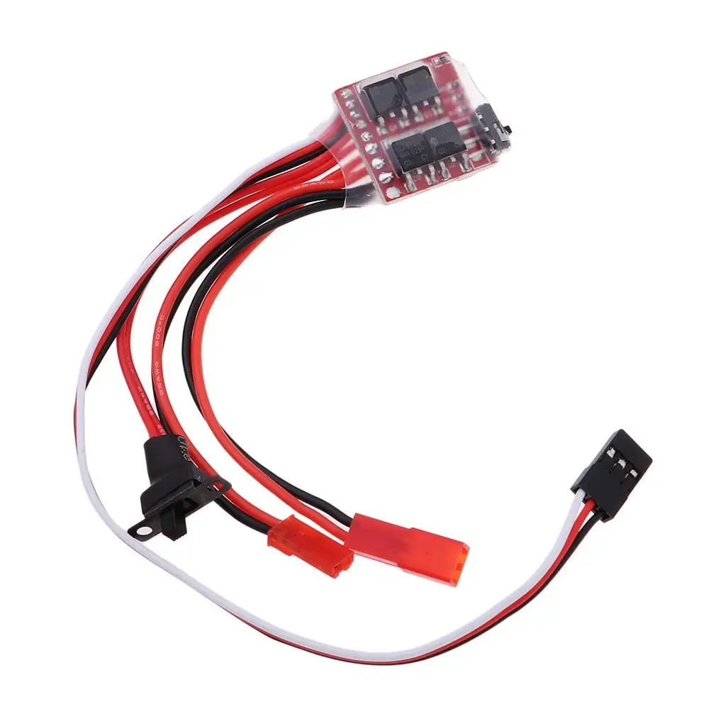 RC Truck ESC 30A Electronic Speed Controller Multicolor Accessory for WPL B36 C24 B16 B14 B24 GT2 Receiver Replacement