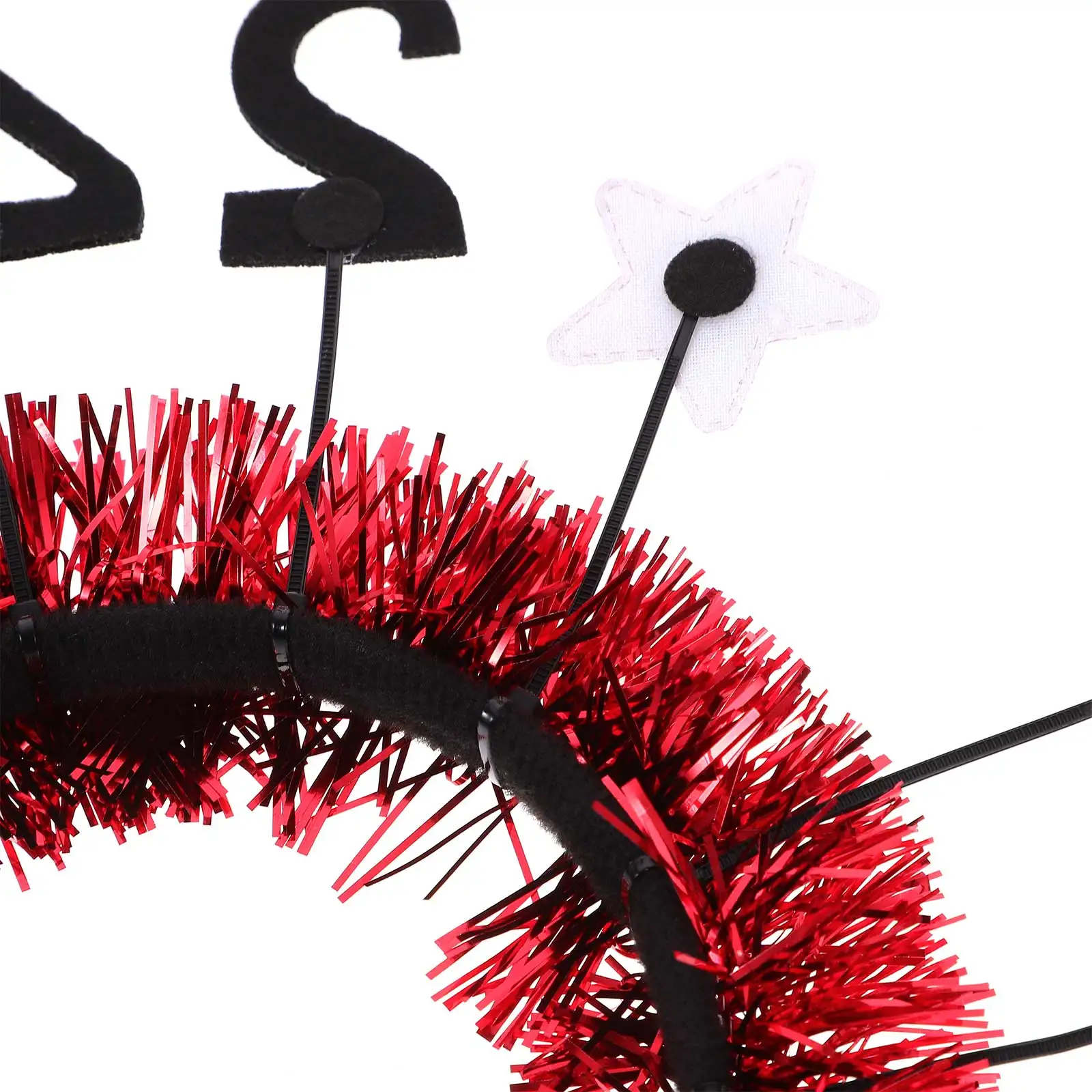 

Hairbands New Year Headband Wear Party Headpiece Women Womens for Years Eve Red Girls Headbands