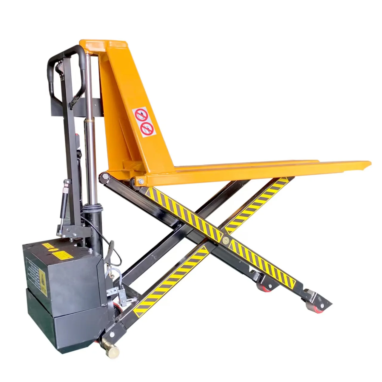 

【brand New】New 1500kg And 1000kg Small Pallet Jack With Hydraulic Scissor Lift High Lift Pallet Truck Trolley Featuring Lifting