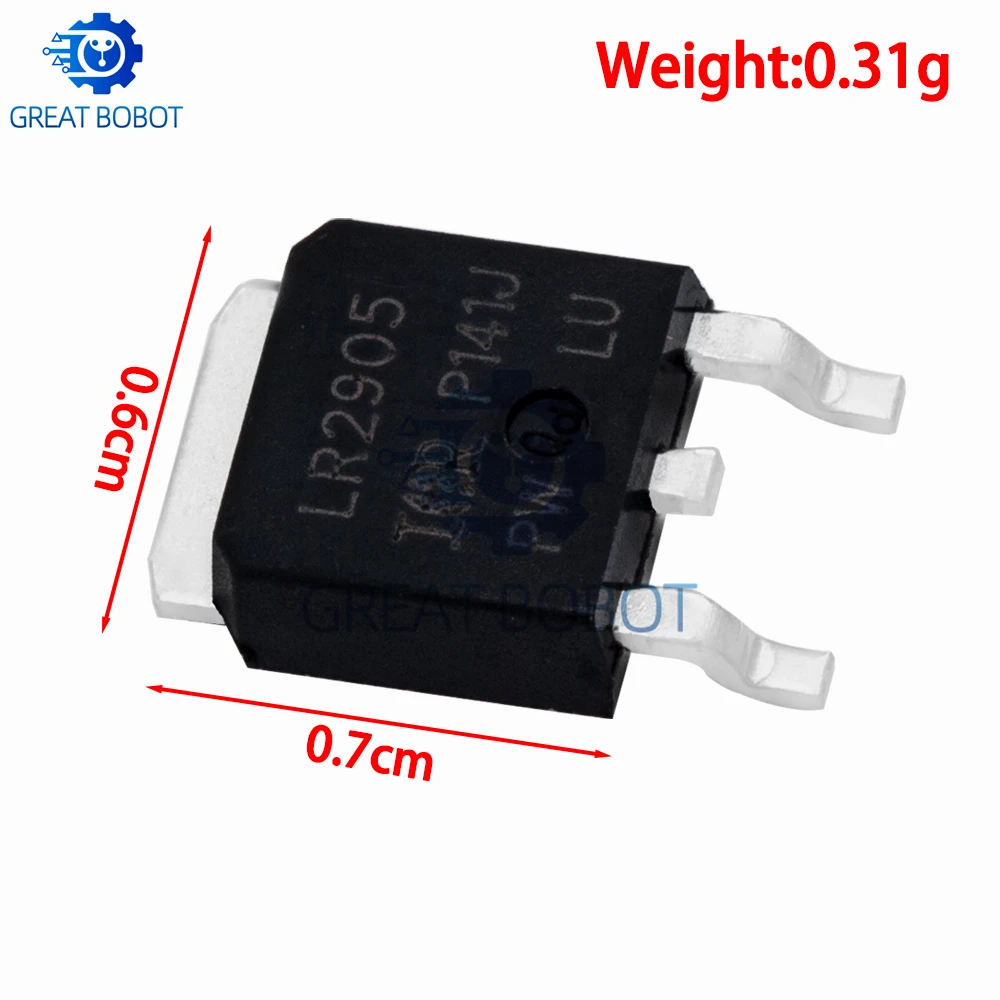 BS 10PCS IRLR2905 TO-252 IRLR2905TRPBF TO252 LR2905 SMD
