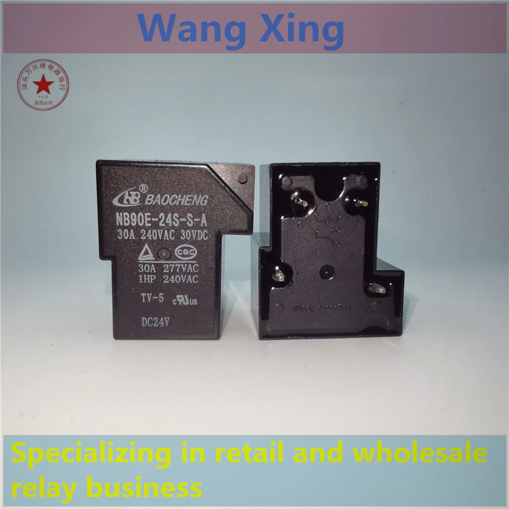 NB90E-12S-S-A NB90E-24S-S-A Electromagnetic Power Relay 4 Pins