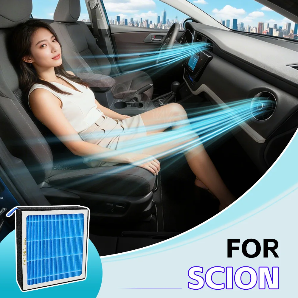 

Car Air Conditioning Filter Element For Scion iM TC XB XD 2008-2015 2016 High Flow Air Filter Replacement Interior Accessories