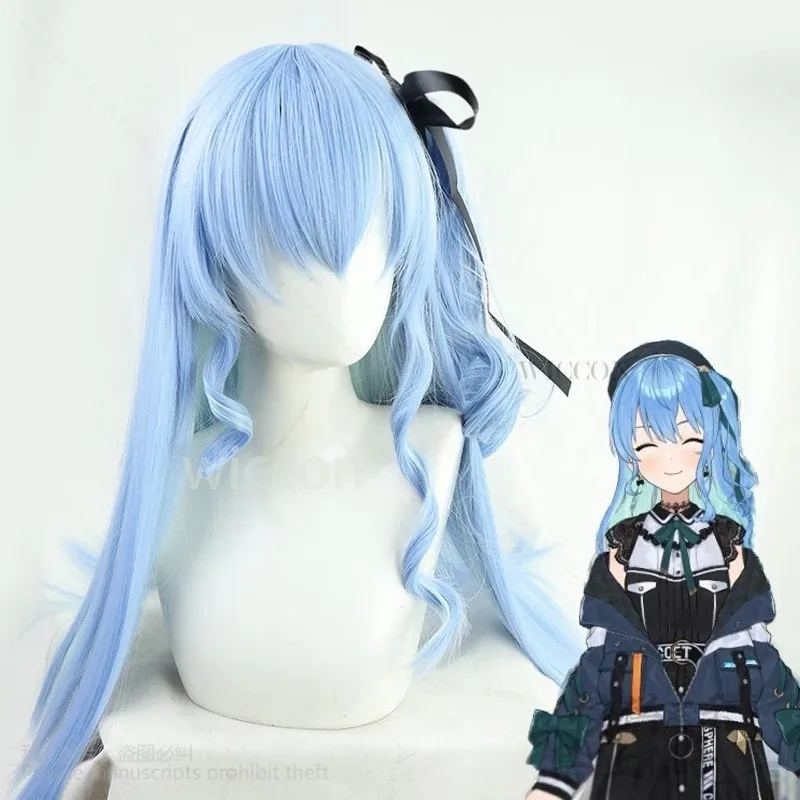 

COSda@Anime Hosimati Suisei Jirai Kei Girls Cosplay Virtual VTuber HoloYoutuber live Blue Synthetic 7 Styles Cutecore Wigs Custo
