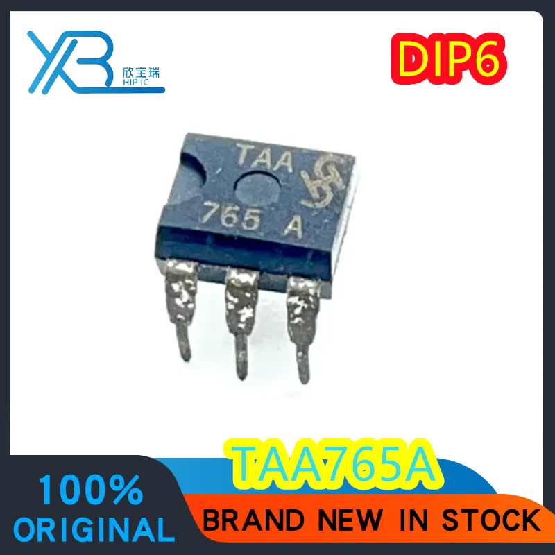 

(1/50 pieces) TAA765A Original authentic TAA765 analog mixed signal IC amplifier chip DIP6 Spot delivery fast