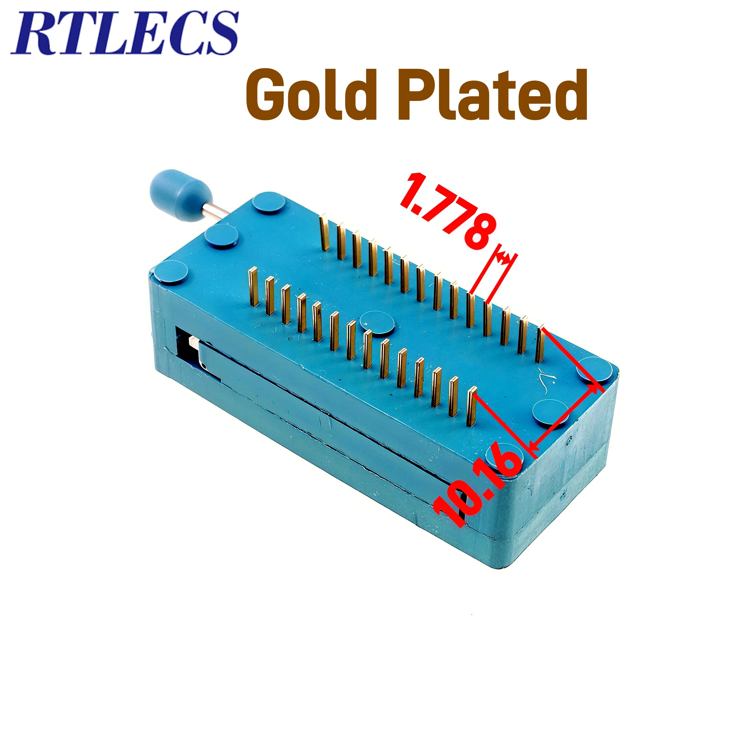 テストツールic dip zif zipソケット、28、32、42、56、64ピン、ピッチ