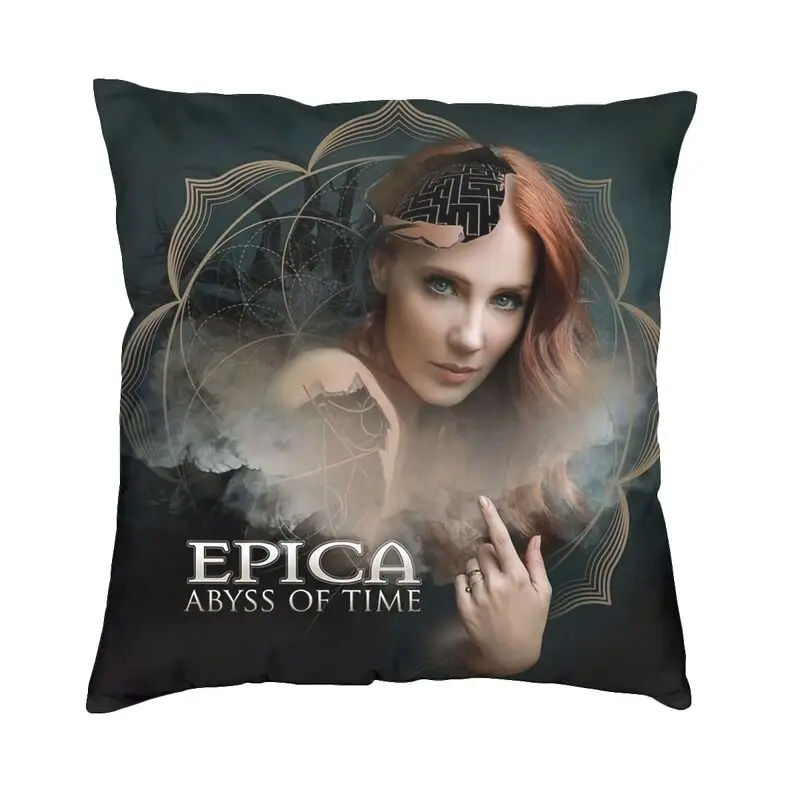 Epicas Modern Throw Pillow Cover Bedroom Decoration Neoclassical Metal Rock Band Cushions for Sofa