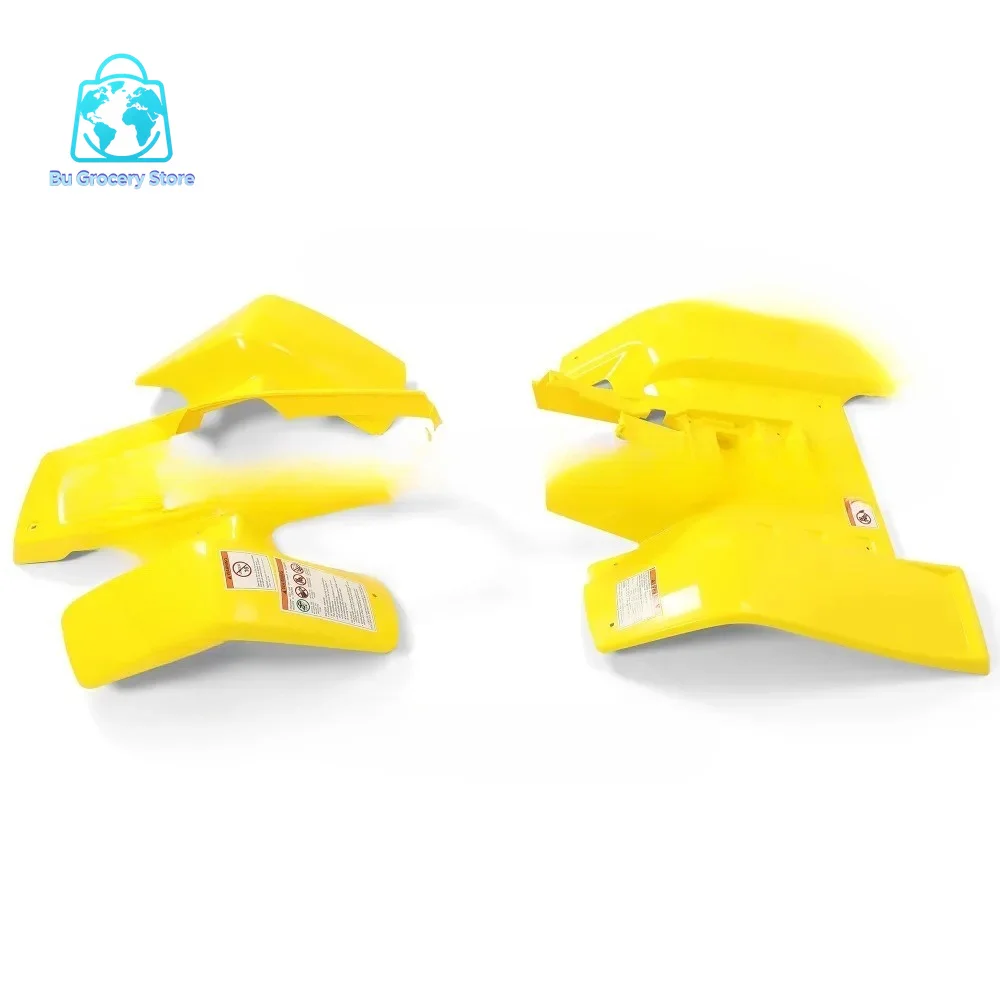 350 YFZ350 Front & Rear Fenders Plastic Kits YELLOW