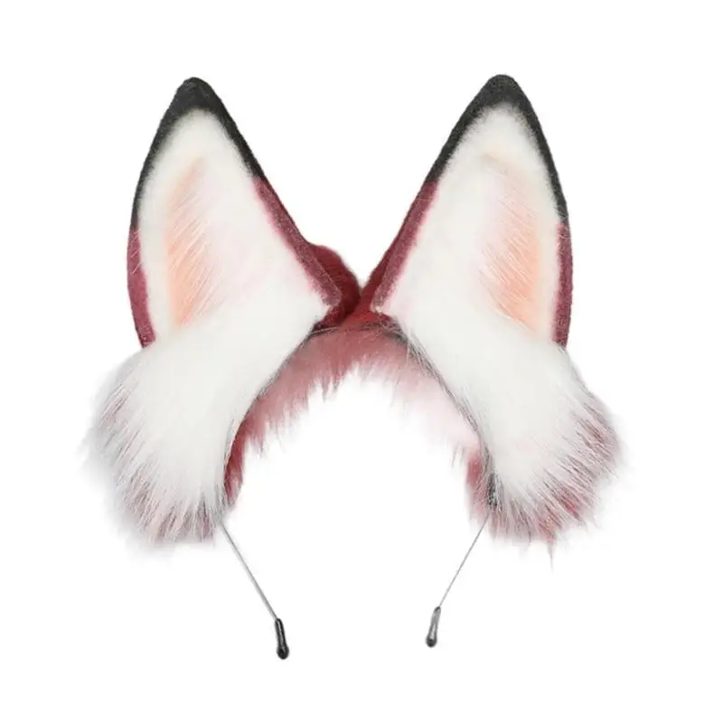 652f animal orelha bandana empregada hairhoop cosplay traje festa halloween cocar menina mulheres quadrinhos mostrar headwear