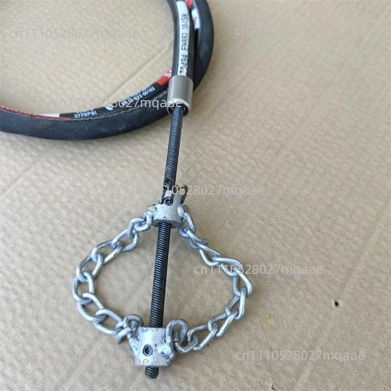 Can Bend High-pressure Pipe Through Pipeline Oil Stain Hard Object Plugging Artifact Upgraded Electric Drill Dredging Sewer Tool